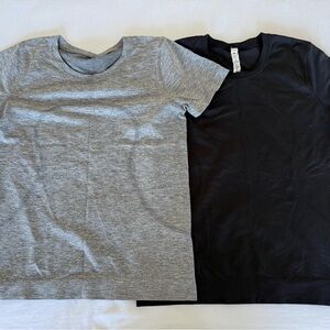 Two Lululemon Swiftly Relaxed Shirts